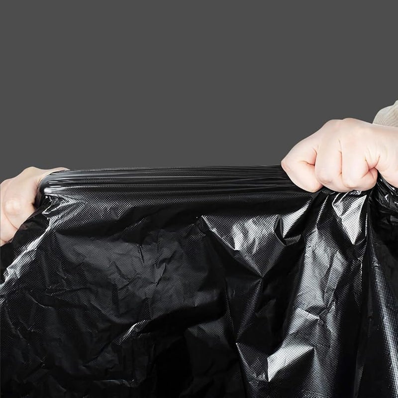 Large Thick Heavy Duty Garbage Bags 20Pcs Black Waste Bin Liners for Kitchen Office - Image 5